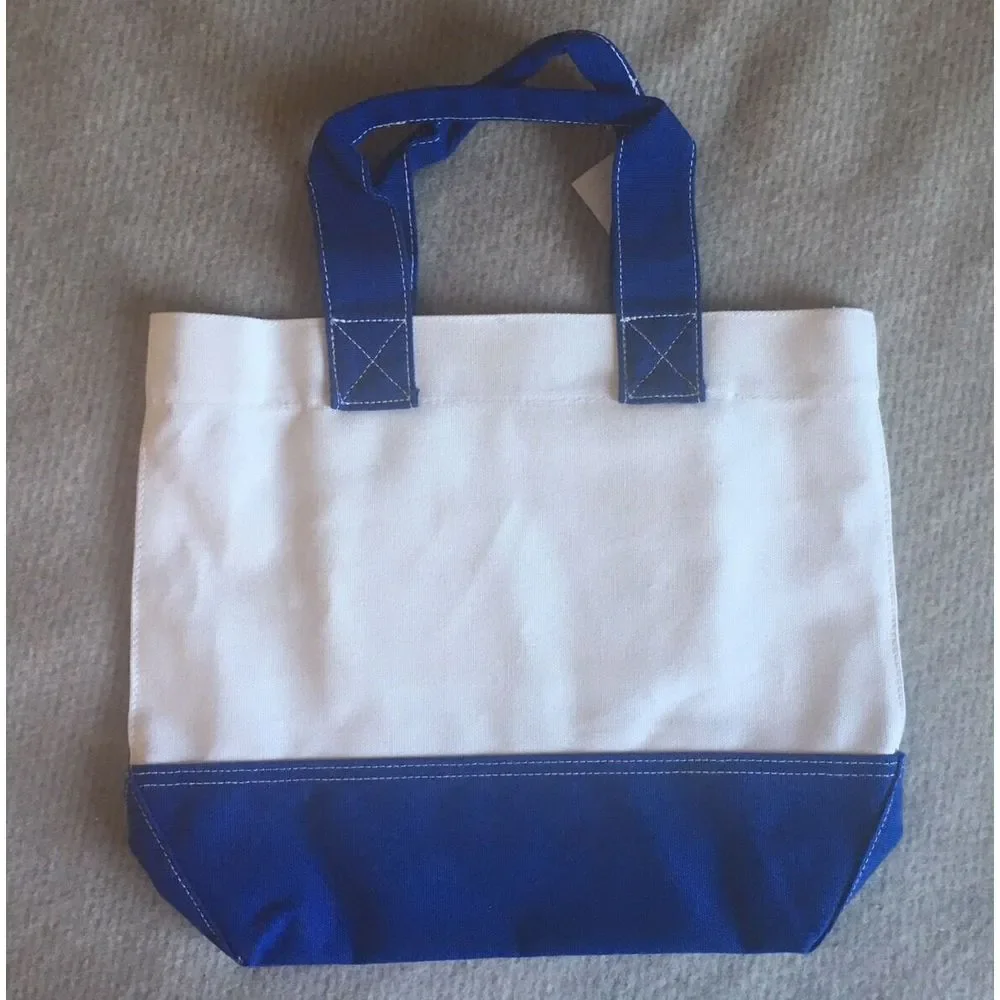 KAROLINA mono Pottery Barn Kids Preppy Icon Tote‎ Whale KID bag backpack